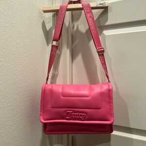 Juicy Couture Vibrant Pink Crossbody Bag